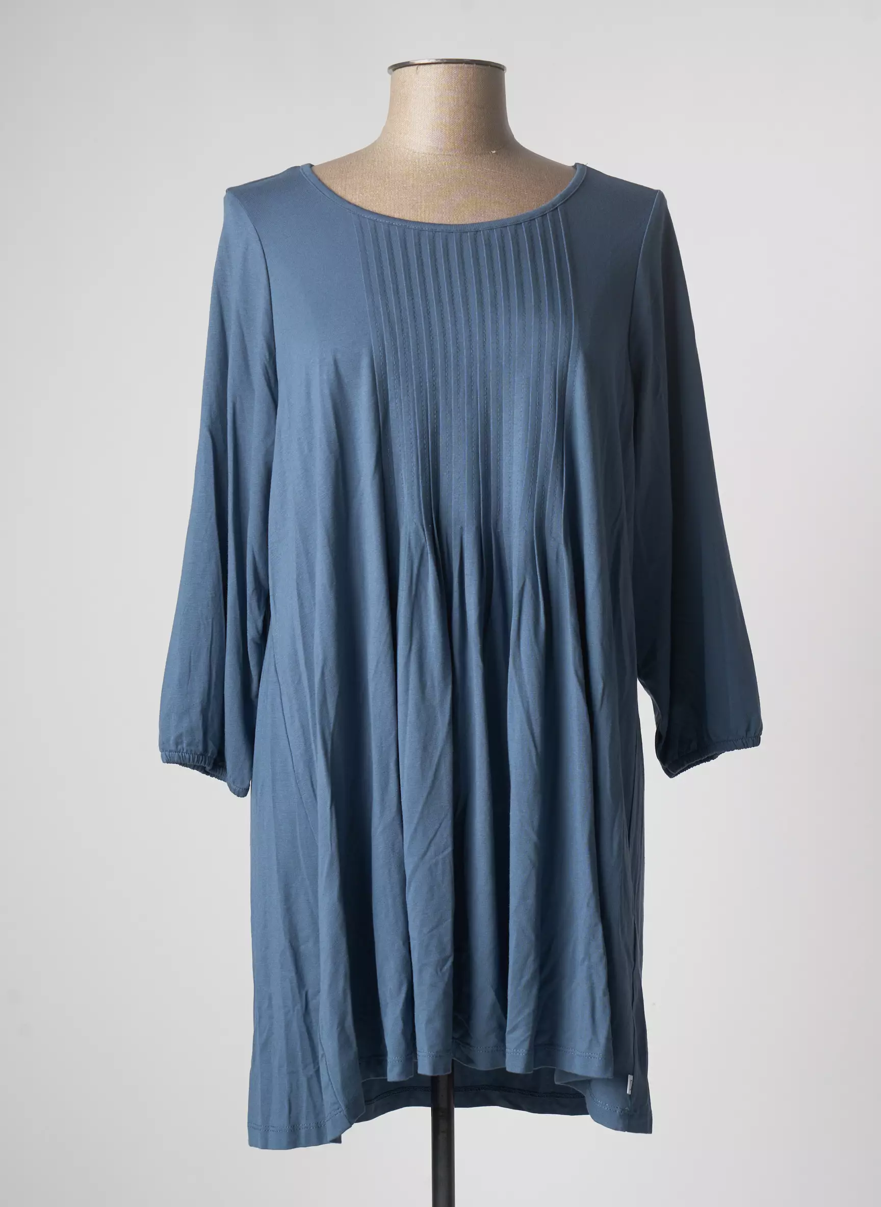 Zhenzi Robes Courtes Femme couleur bleu