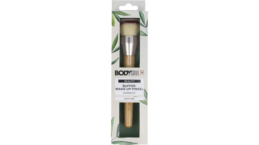 BODY&SOUL Make Up Pinselbuffer Bamboo Line natur