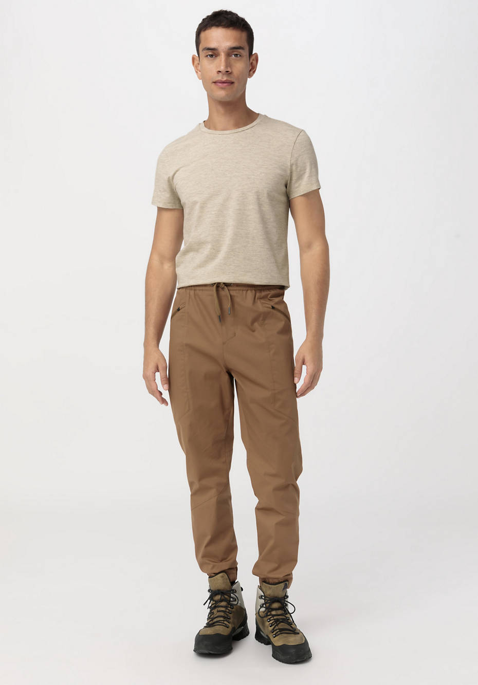 Outdoor-Joggpants aus Bio-Baumwolle