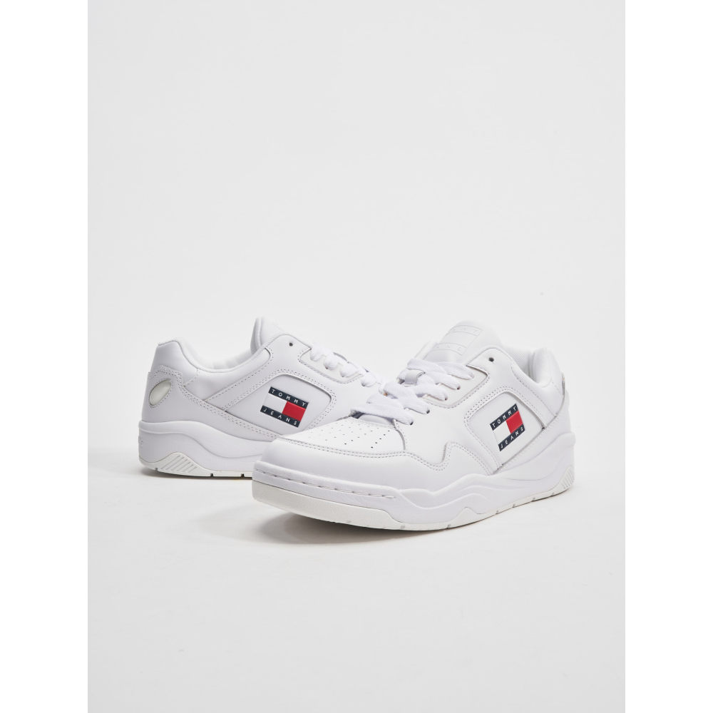 Tommy Hilfiger Tjm Leather EM0EM01350 / weiss
