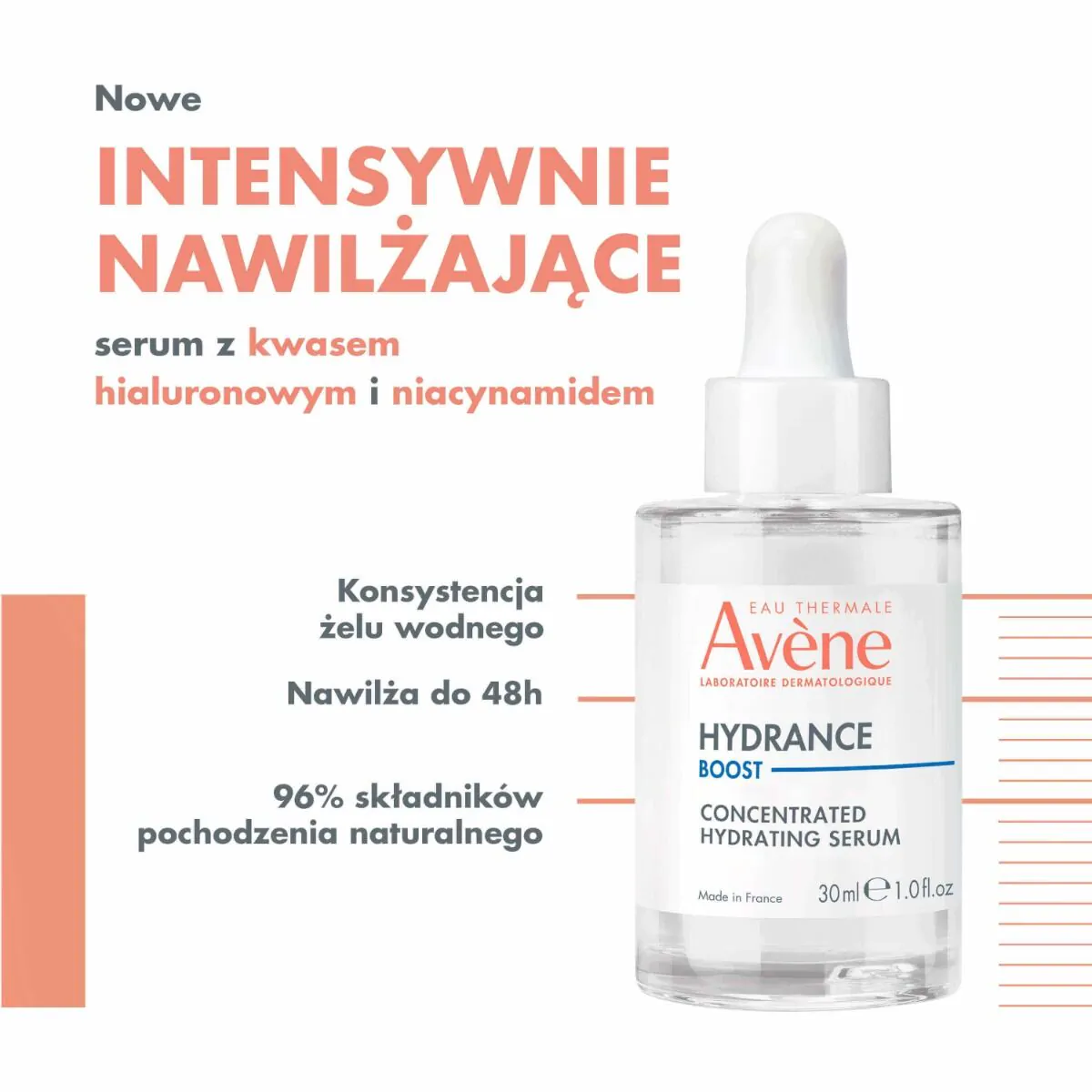 Avéne Hydrance Boost Geconcentreerd Hydraterend Serum