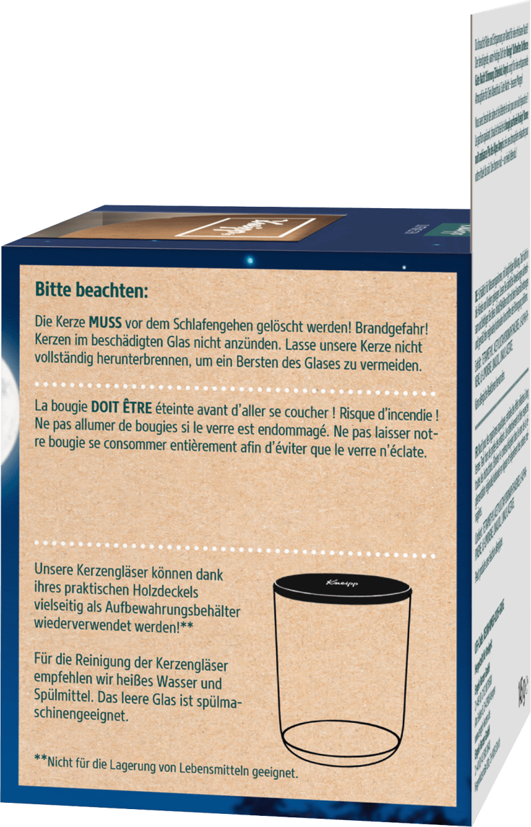 Duftkerze im Glas 'Gute Nacht Stimmung' 145g, 1 St
