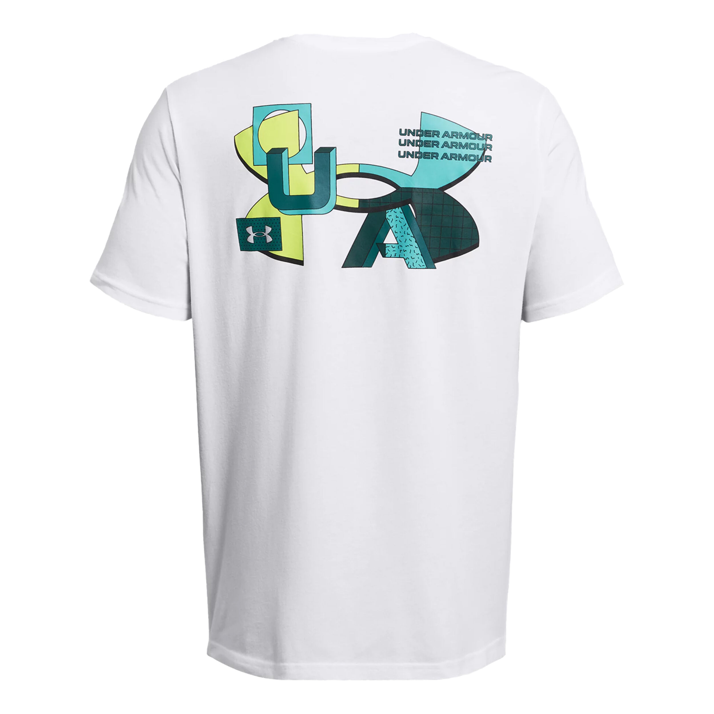 Color Block Logo LC T-Shirt Herren - Weiß