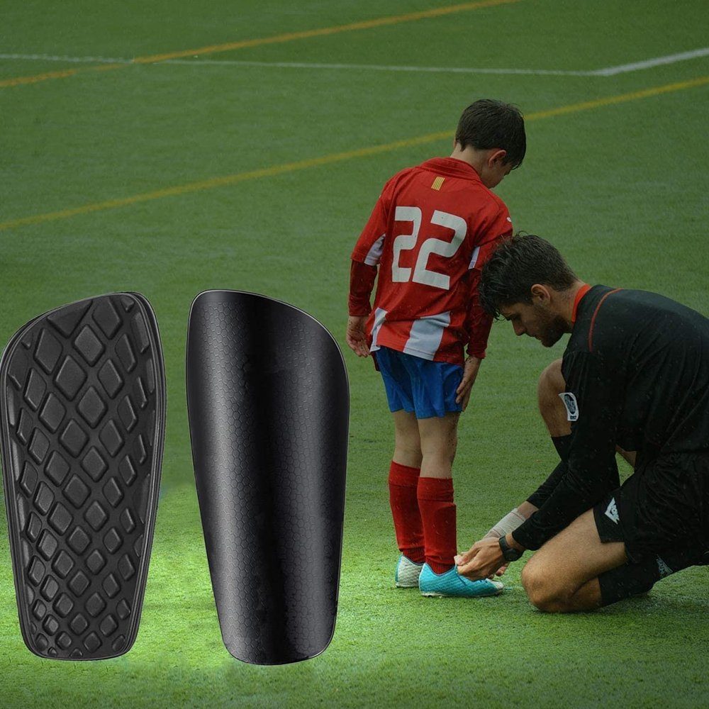 zggzerg Schienbeinschutz Kinder Herren Schienbeinschoner für Fußball Gepolsterter KnöChelschutz