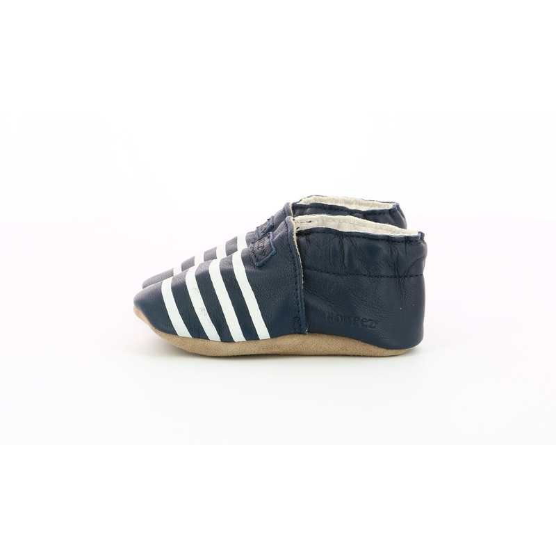 Chaussons cuir tannage vegetal Smart Sailor