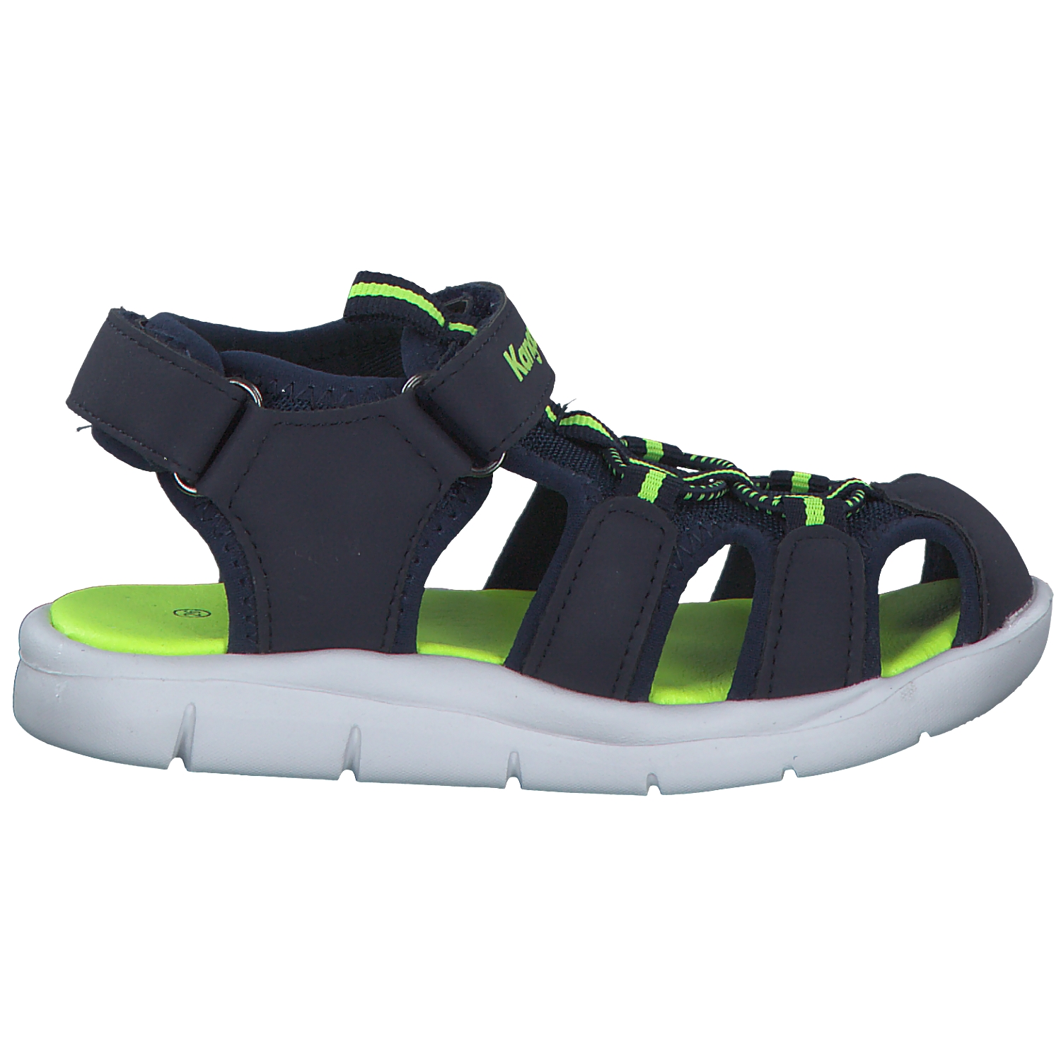 KangaROOS K-Grobi 02035, Sandalen (Kinder), Kinder, Blau/Grün