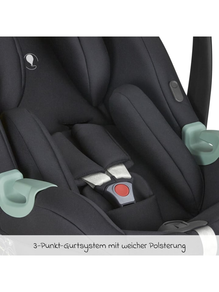 ABC-Design Babyschale Tulip (Autositz Gruppe 0  / i-Size) in schwarz günstig kaufen onesize