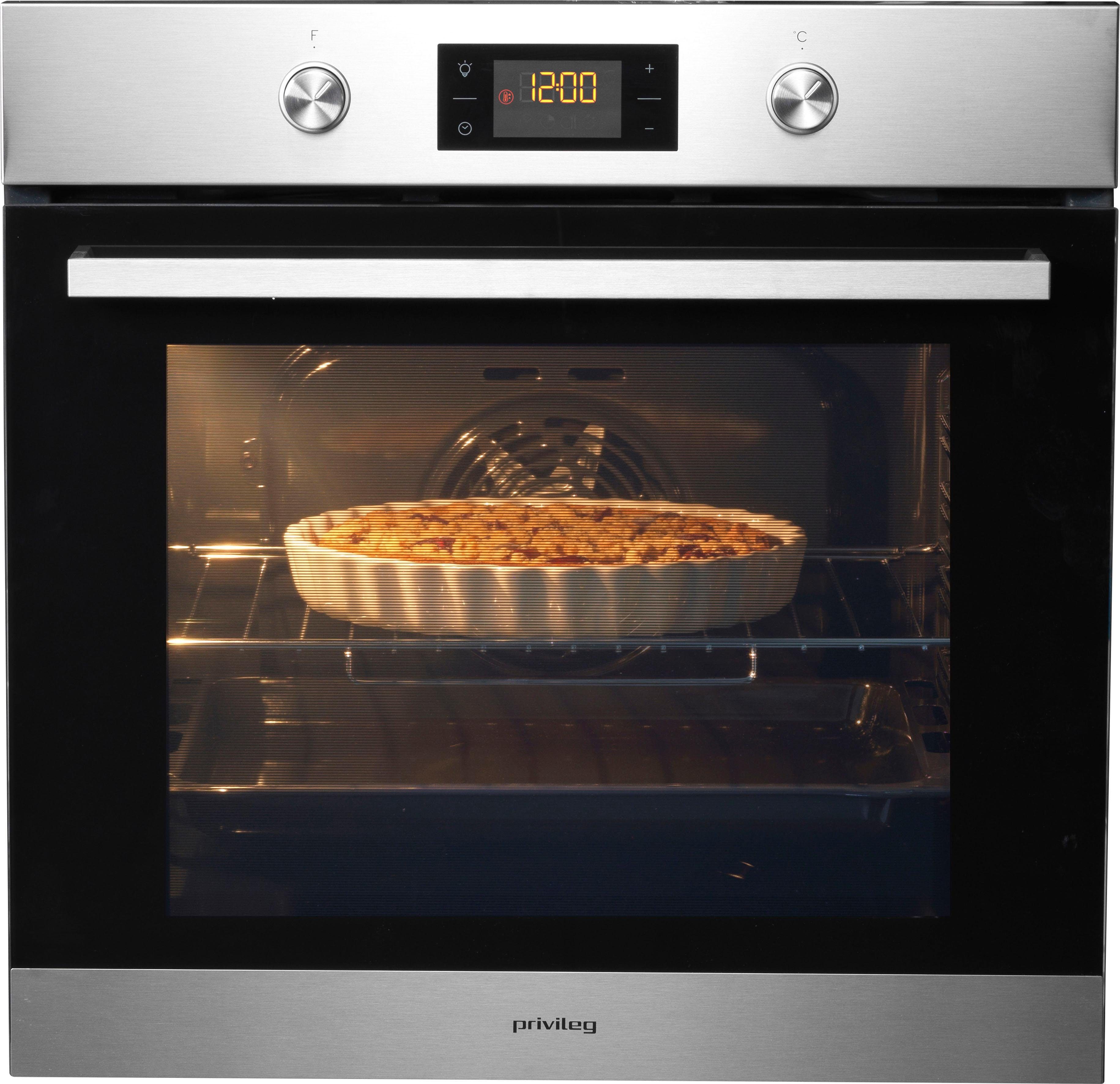 Privileg Backofen-Set BAKO Turn&Cook 200, Hydrolyse, touchControl