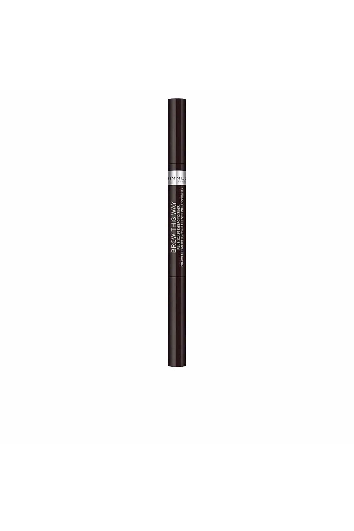 RIMMEL LONDON  Brow This Way Fill&sculpt Augenbrauen-Definierer #004-soft Black 0,25 g