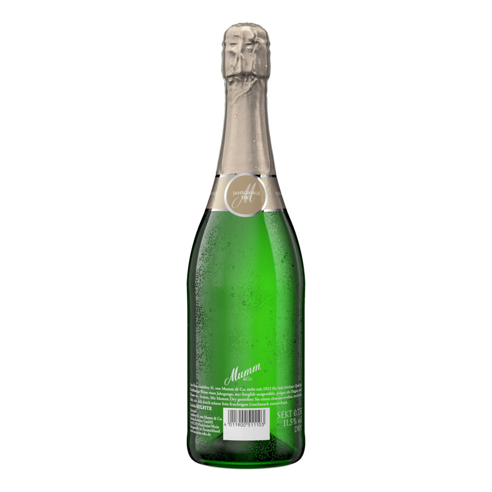 Mumm Dry Jahrgangssekt 0,75l