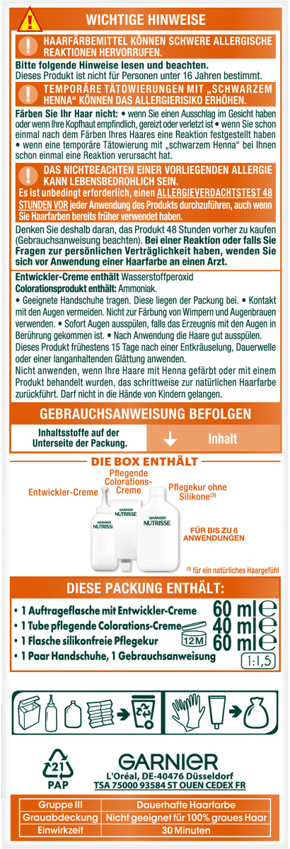 Haarfarbe Ultra Color 7.40 Strahlendes Kupfer, 1 St