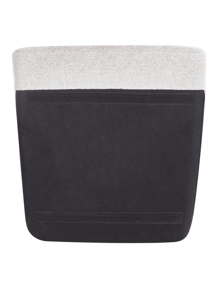 Beliani Schaukelstuhl KVELIA in Weiß/Braun/Schwarz - (W) 67 x (H) 106 x (L) 92 cm günstig kaufen onesize