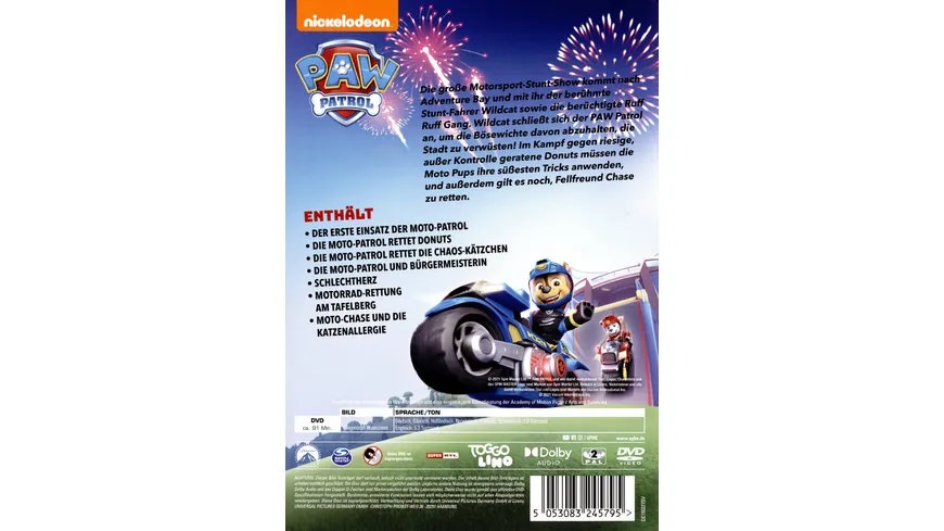 Paw Patrol - Moto Pups
