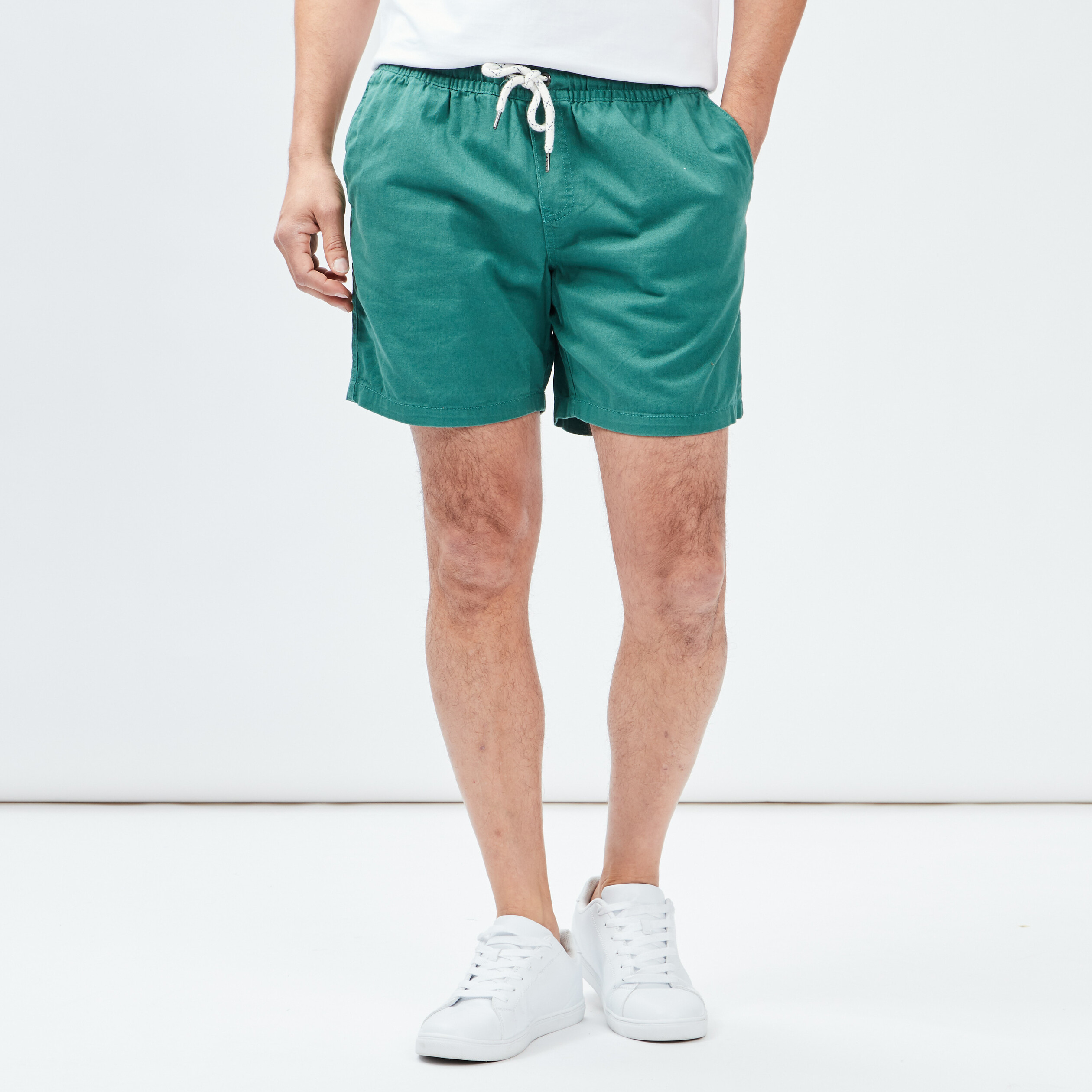 Short droit vert homme | La Halle
