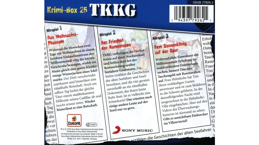 Krimi-Box 25 (Folgen 193,194,195)