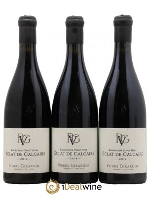 Bourgogne Eclat de Calcaire Pierre Girardin 2019 - Lot de 3 Bouteilles