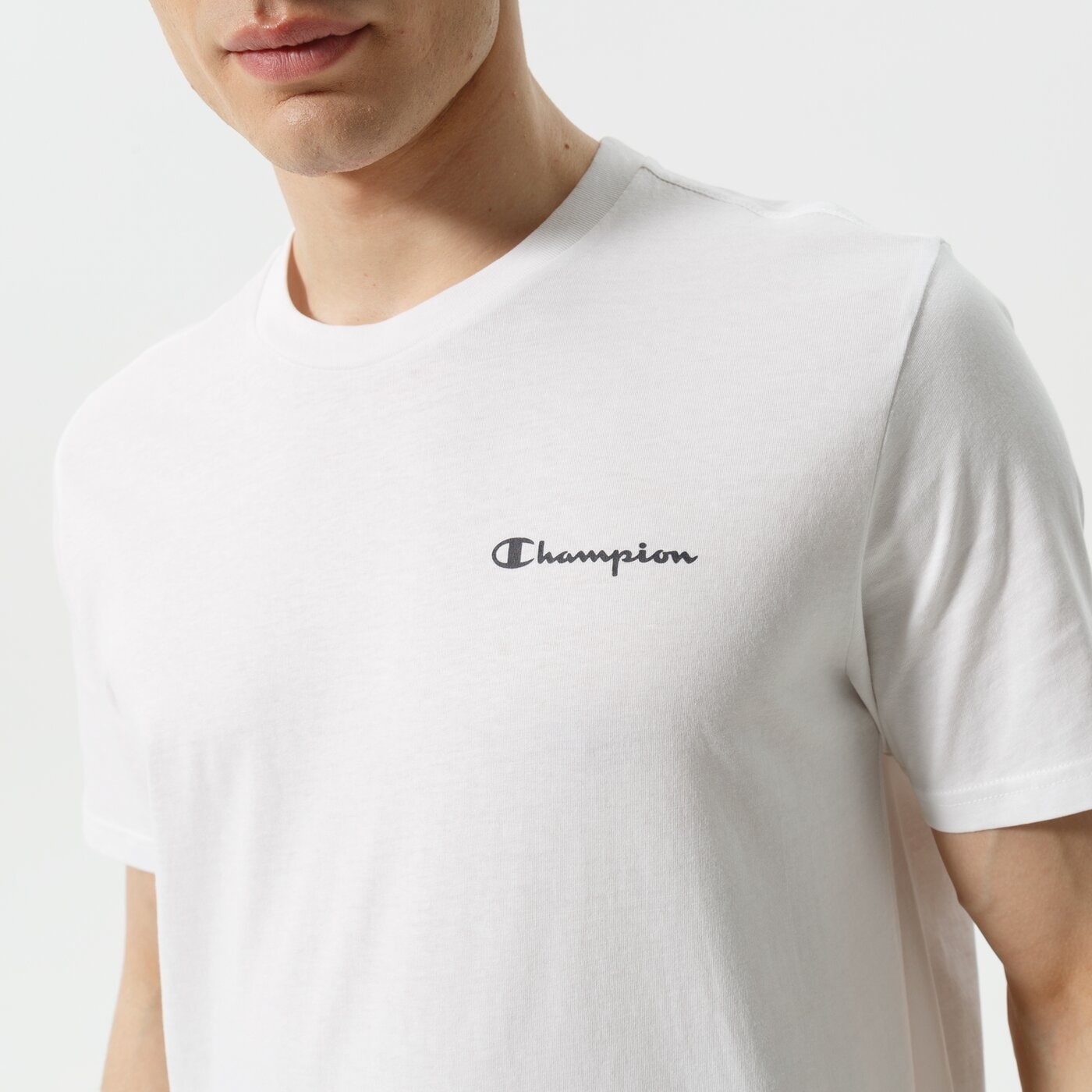 CHAMPION T-SHIRT CREWNECK T-SHIRT Weiß
