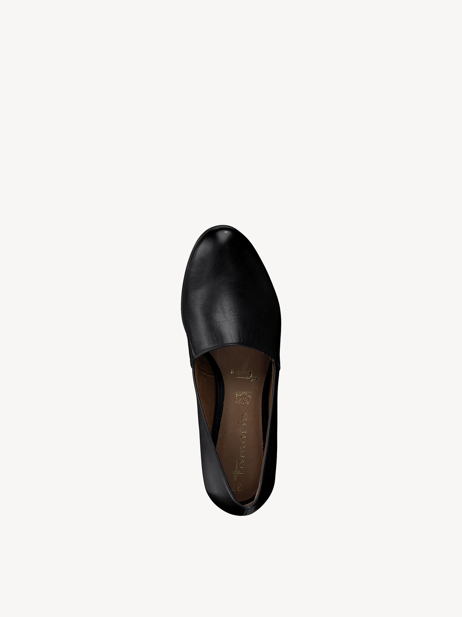 Slipper en cuir - bleu