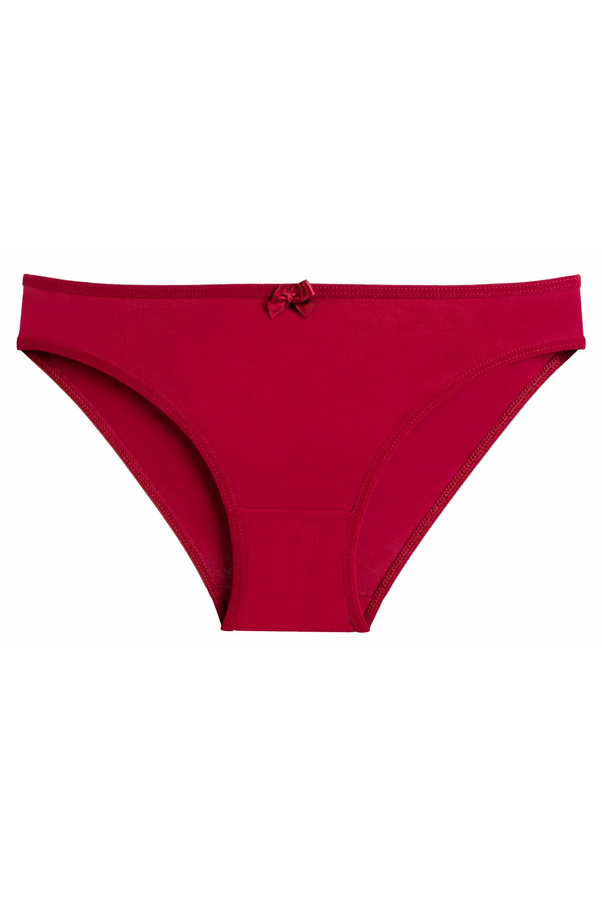 Nicoletta  Damenhöschen 5er-Pack Lycra CLARET RED