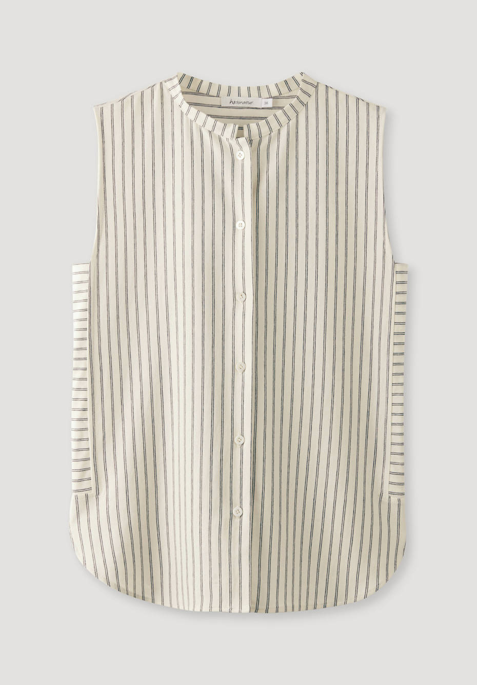 Jersey-Bluse aus reiner Bio-Baumwolle
