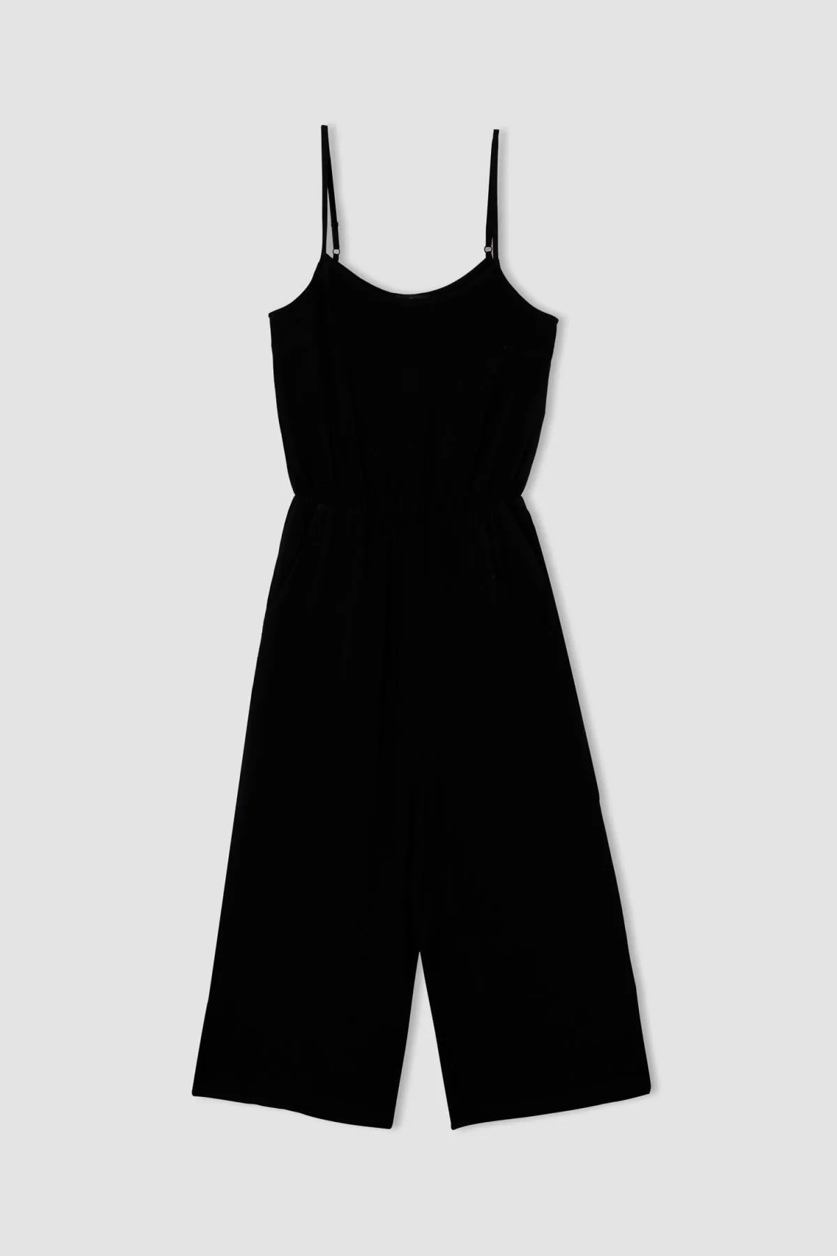 DeFacto  Basic-Midi-Jumpsuit mit Trägern