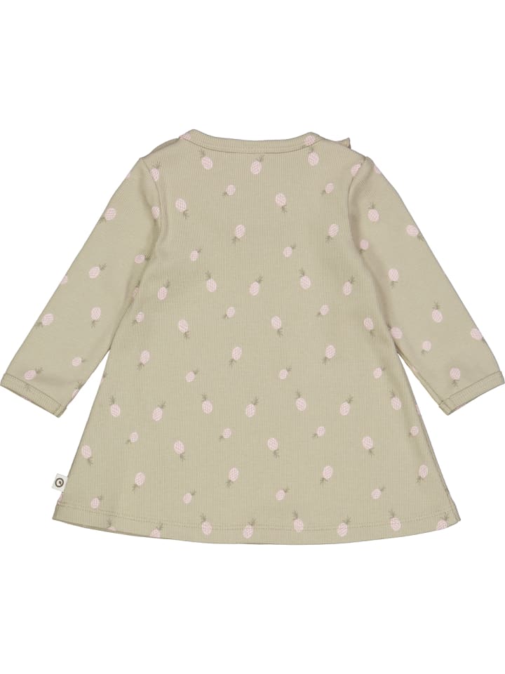 müsli Set aus Babykleid und Babyleggings in Soft green/ Poetry green/ Mary günstig kaufen