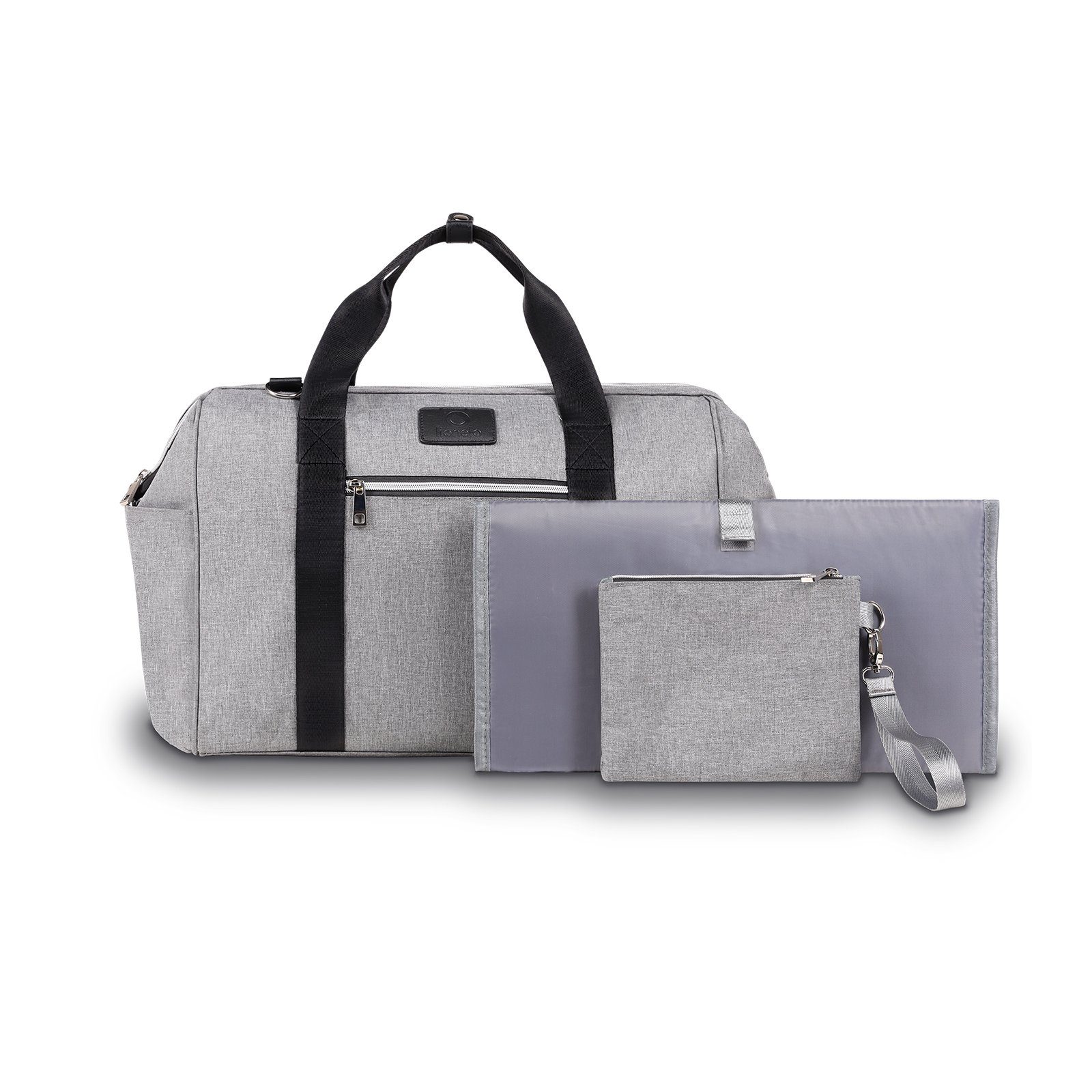lionelo Wickeltasche Ida (TOP, 20 L), Wickelunterlage Thermo-Taschen inkl. Kosmetiktasche
