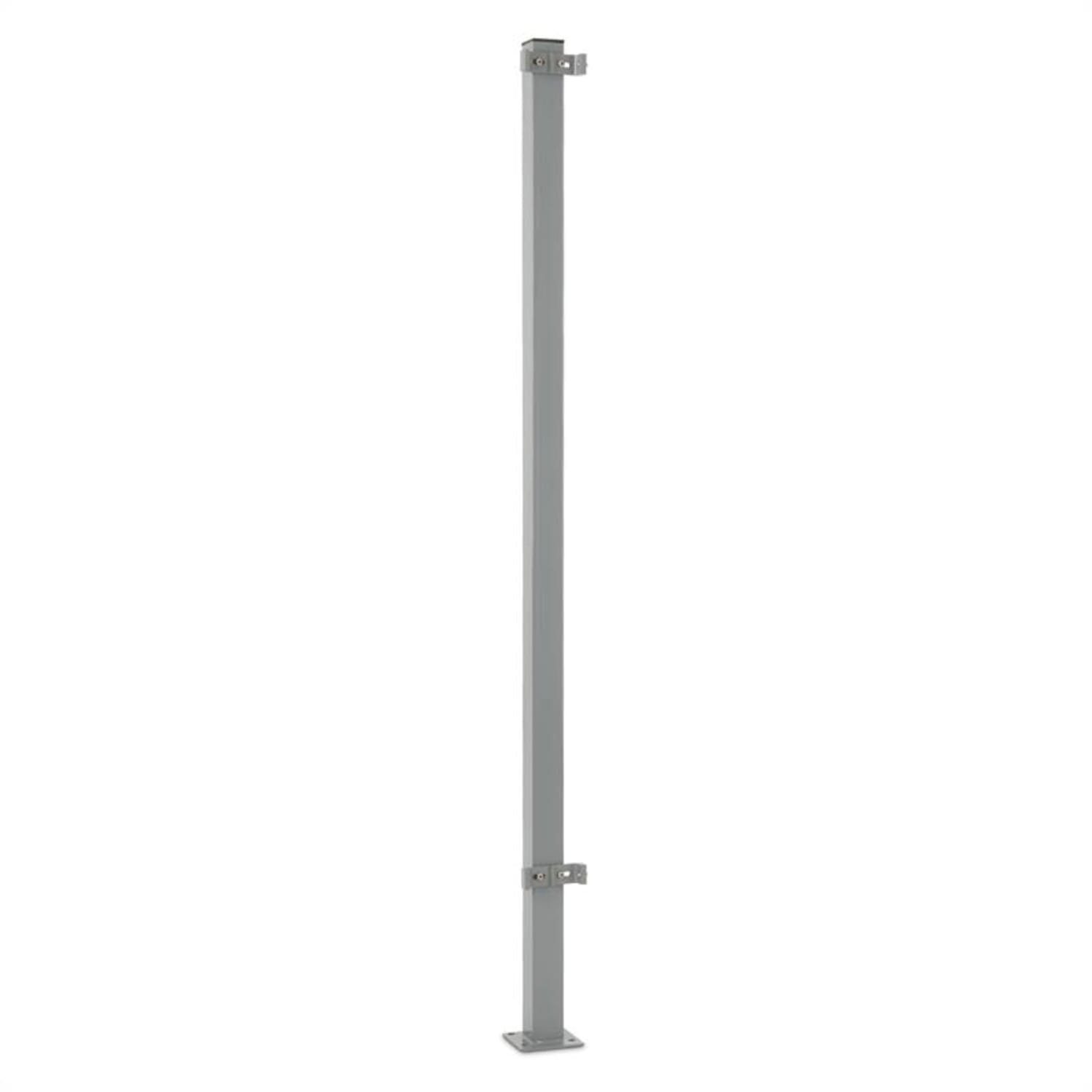 blumfeldt Markise Torre di Bari Standpfosten für Bari Seitenmarkisen 1,5 m Aluminium