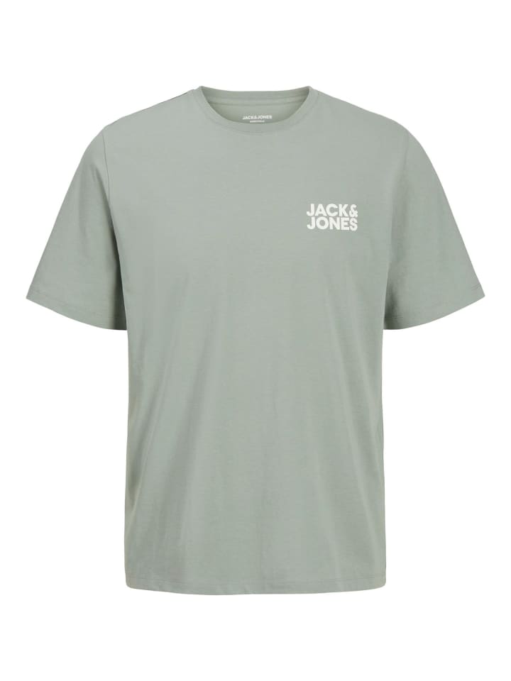 JACK & JONES PLUS T-shirt in Iceberg Green günstig kaufen
