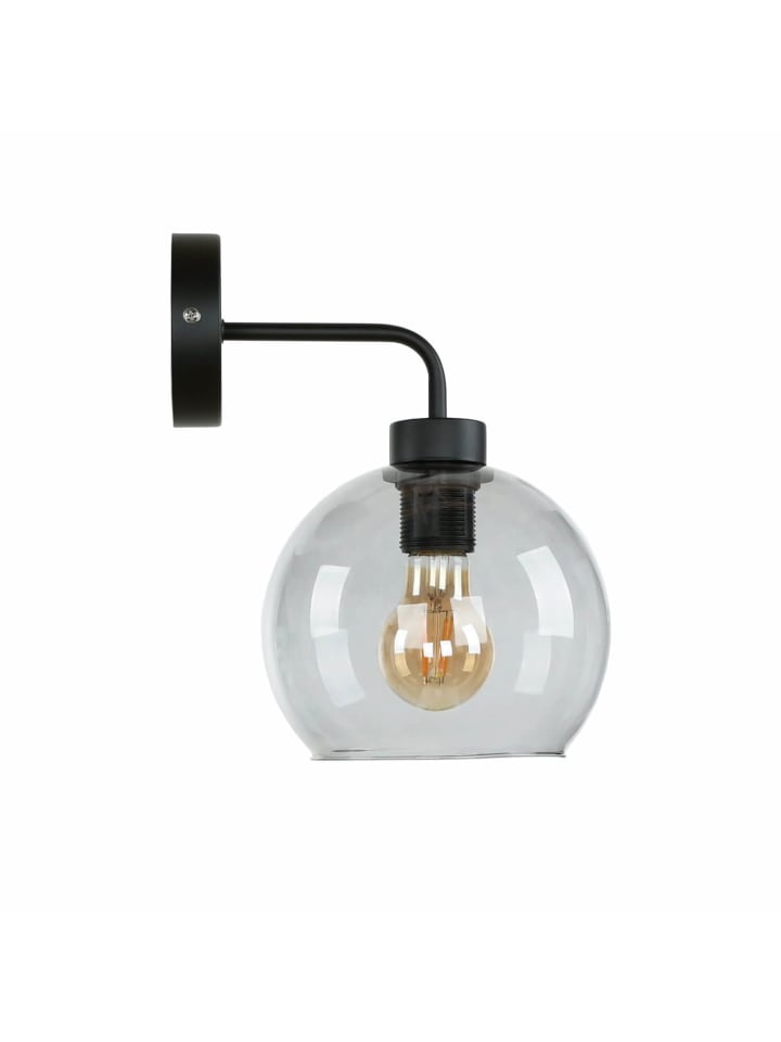 Licht-Erlebnisse Wandlampe in Schwarz Graphit günstig kaufen onesize