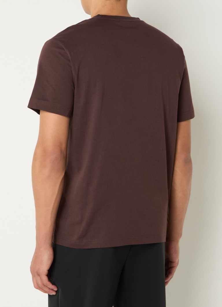 Tricou Emporio Armani cu logo în relief