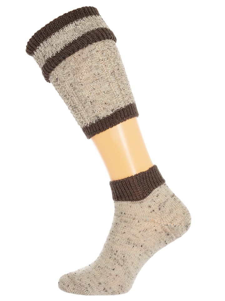 Lusana Loferl L479T-911 in beige-braun günstig kaufen 38-40