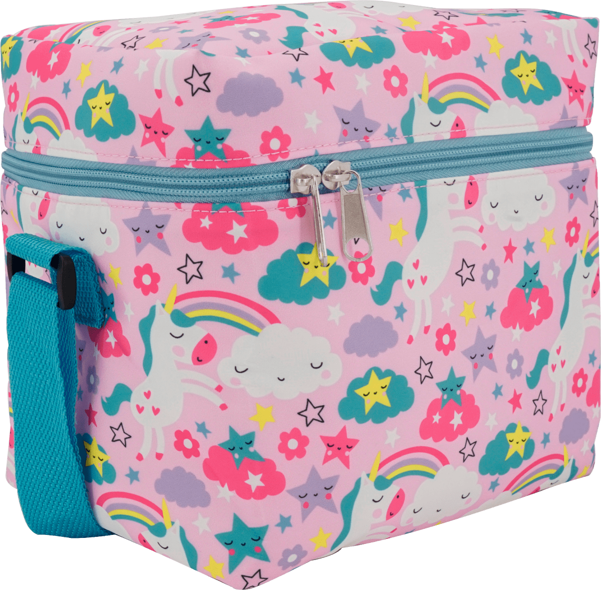 Kindertasche rosa Einhorn und Wolken, 1 St