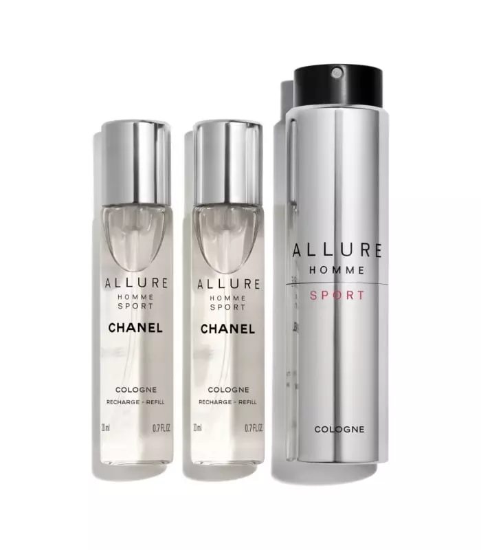 ALLURE HOMME SPORT Cologne Vaporisateur de Voyage Rechargeable