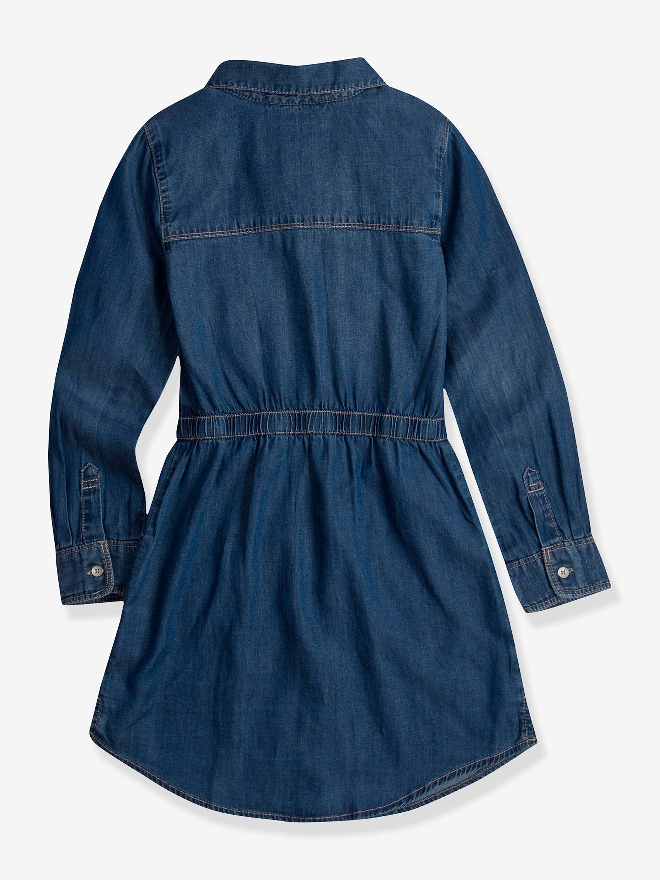 Robe en jean LEVI'S bleu