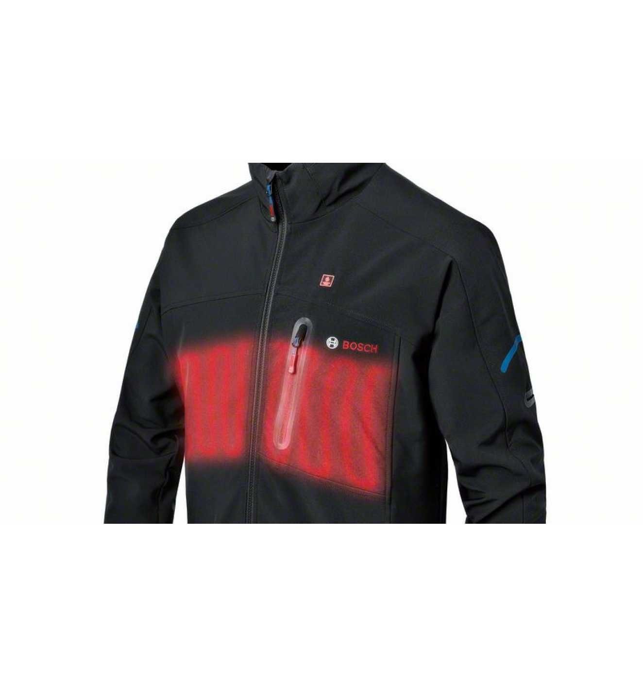 Bosch Professional Arbeitsjacke Heizjacke GHJ 12+18V XA (Gr. XL, Full Version)