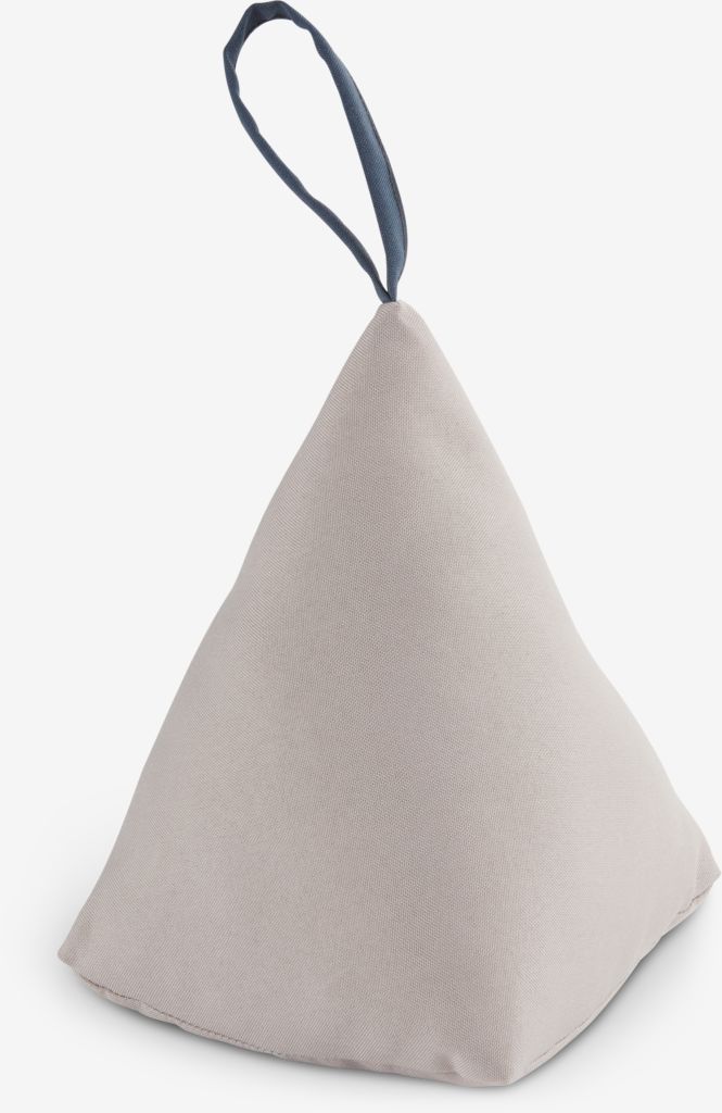 ALFREDO Stoper do drzwi ALFREDO W15xL15xH20cm szary