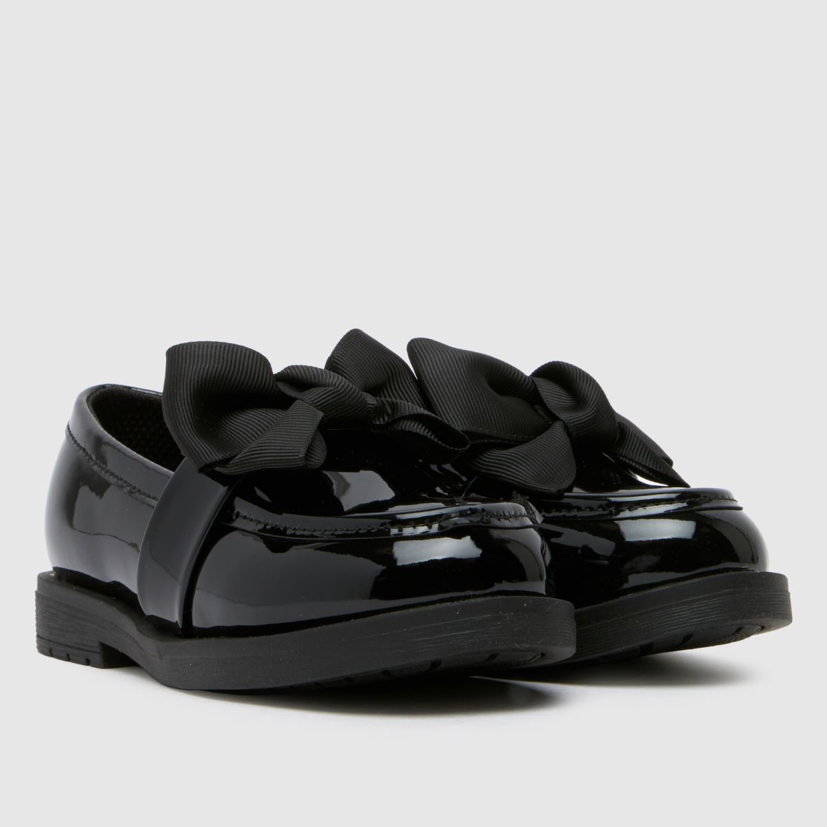 Schuh fekete lírai mokaszin lányka kisgyermek cipők