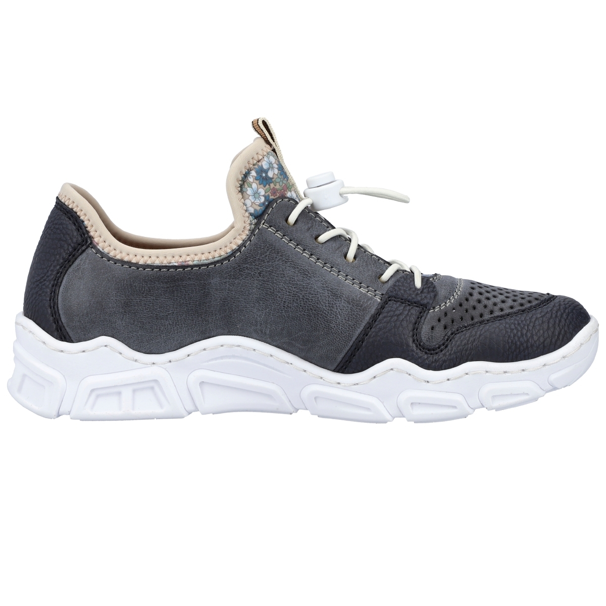 Rieker L0639 Slipper blau