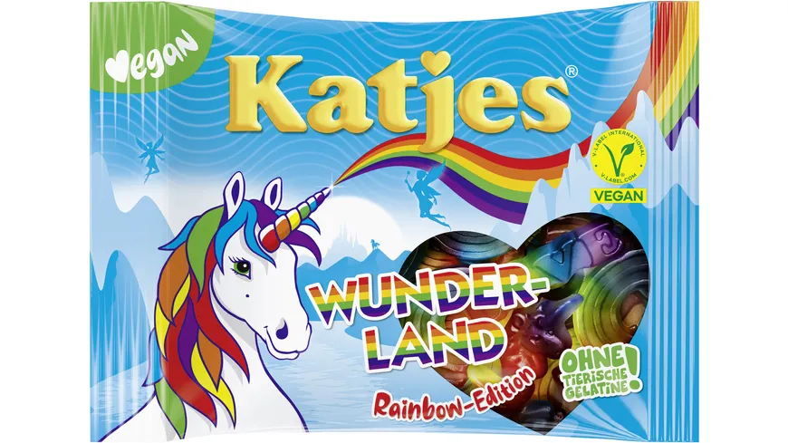 Katjes Wunderland Rainbow Edition vegan 175 g