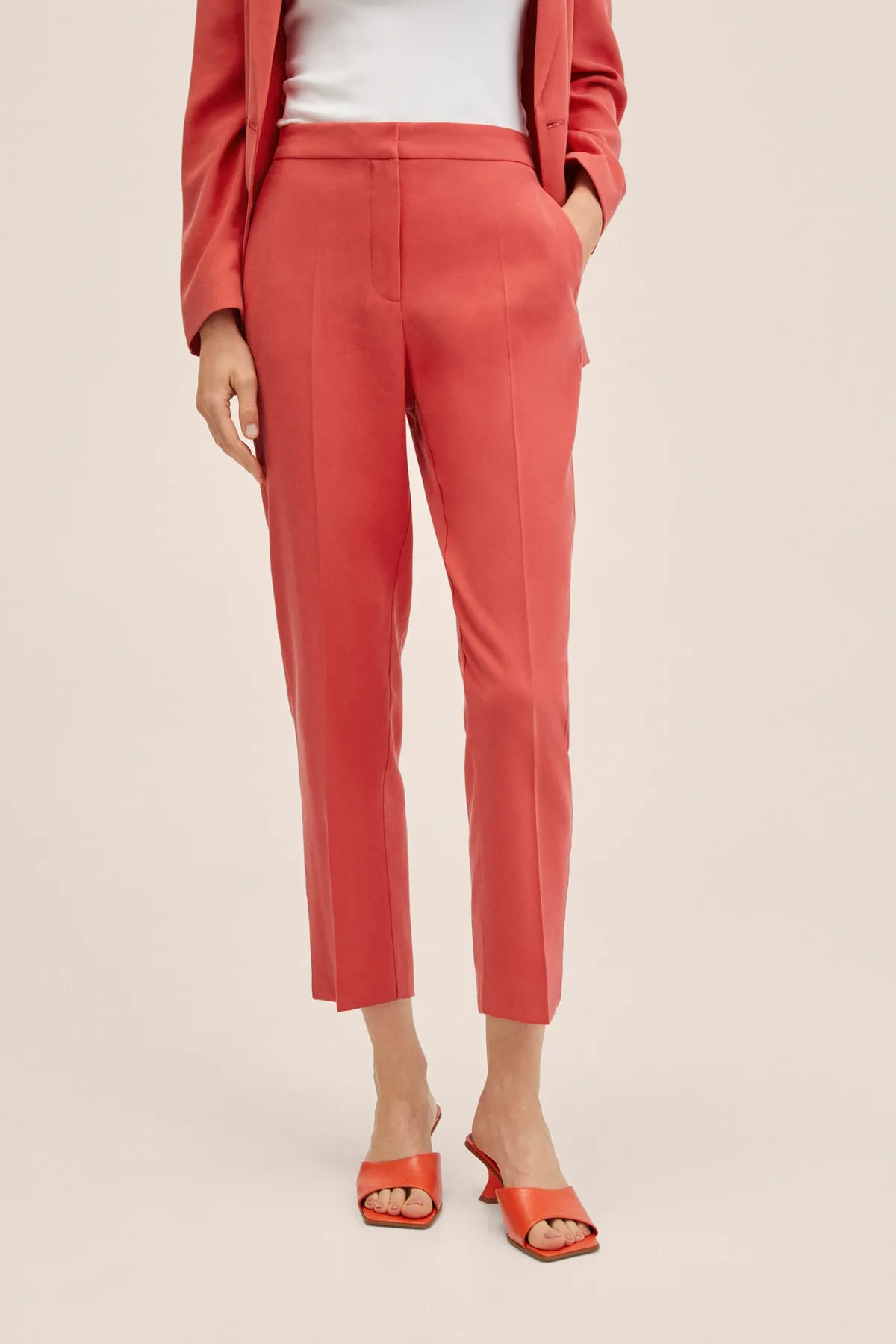 MANGO  27065749 Frau / Mädchen Erdbeere