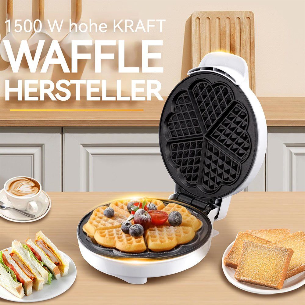 MOUTEN Sandwichmaker Keksmaschine, Eierwaffelmaschine, Sandwich-Frühstücksmaschine