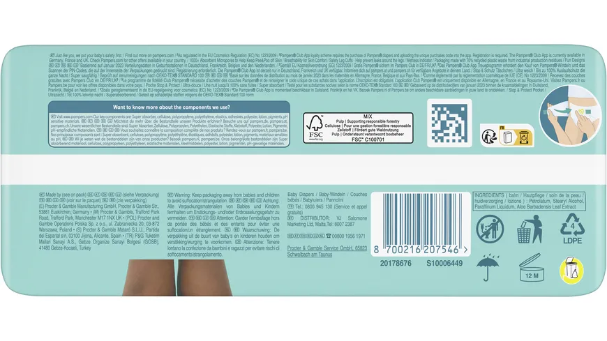 Pampers Premium Protection Windeln