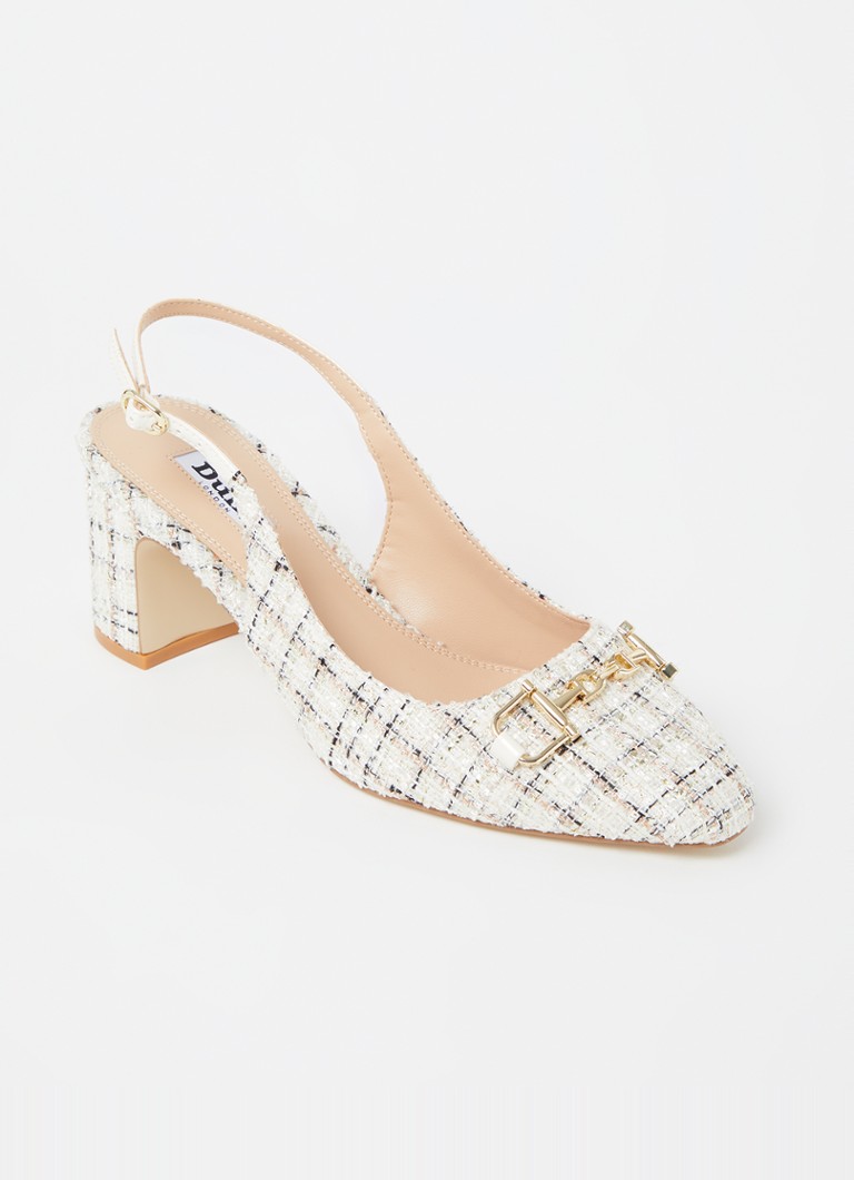 Dune London Choices Slingback-Pumps mit Trensenverschluss