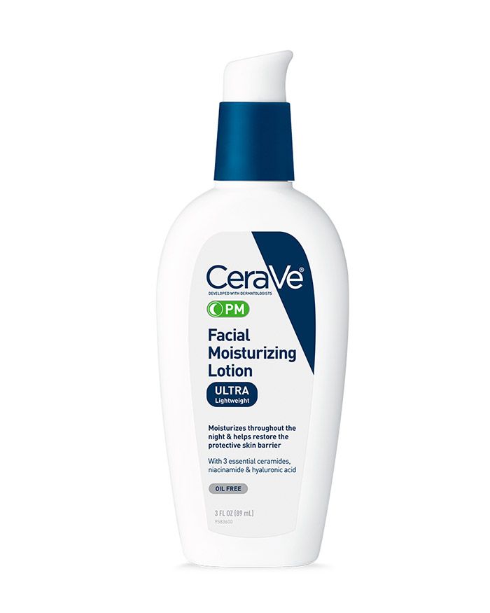 Lotion hydratante visage PM Crème de nuit légère à la niacinamide