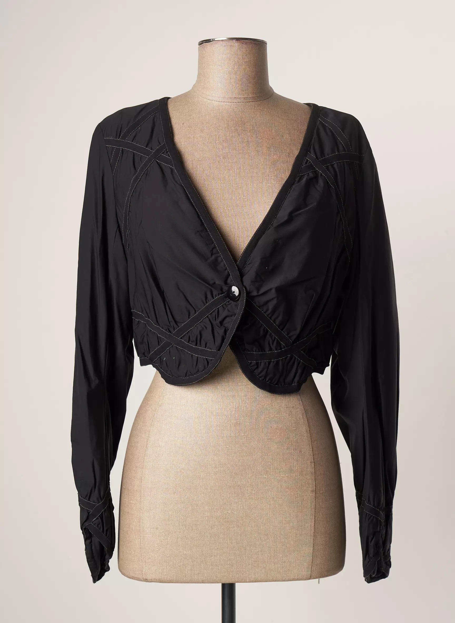 Lauren Vidal Vestecasual Femme couleur noir
