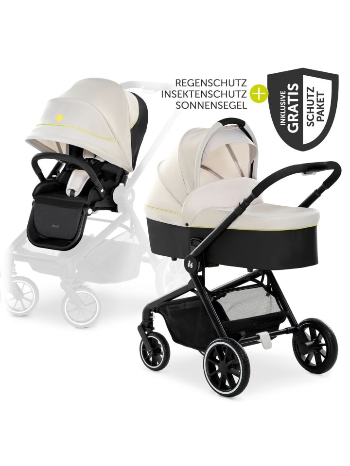 Hauck Kombi-Kinderwagen Move so Simply inkl. Babywanne, in beige günstig kaufen onesize