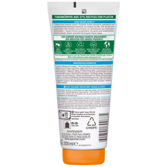 Kids UV- Schutz Sonnenmilch SPF 50+