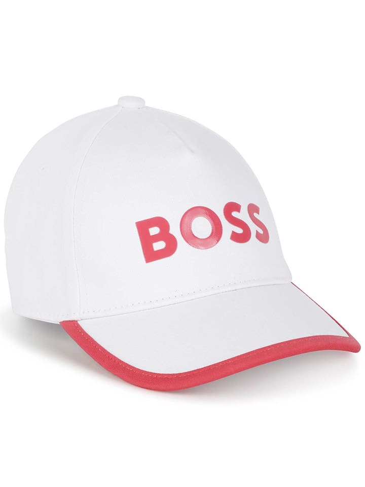 Hugo Boss Kids Cap in Weiß günstig kaufen