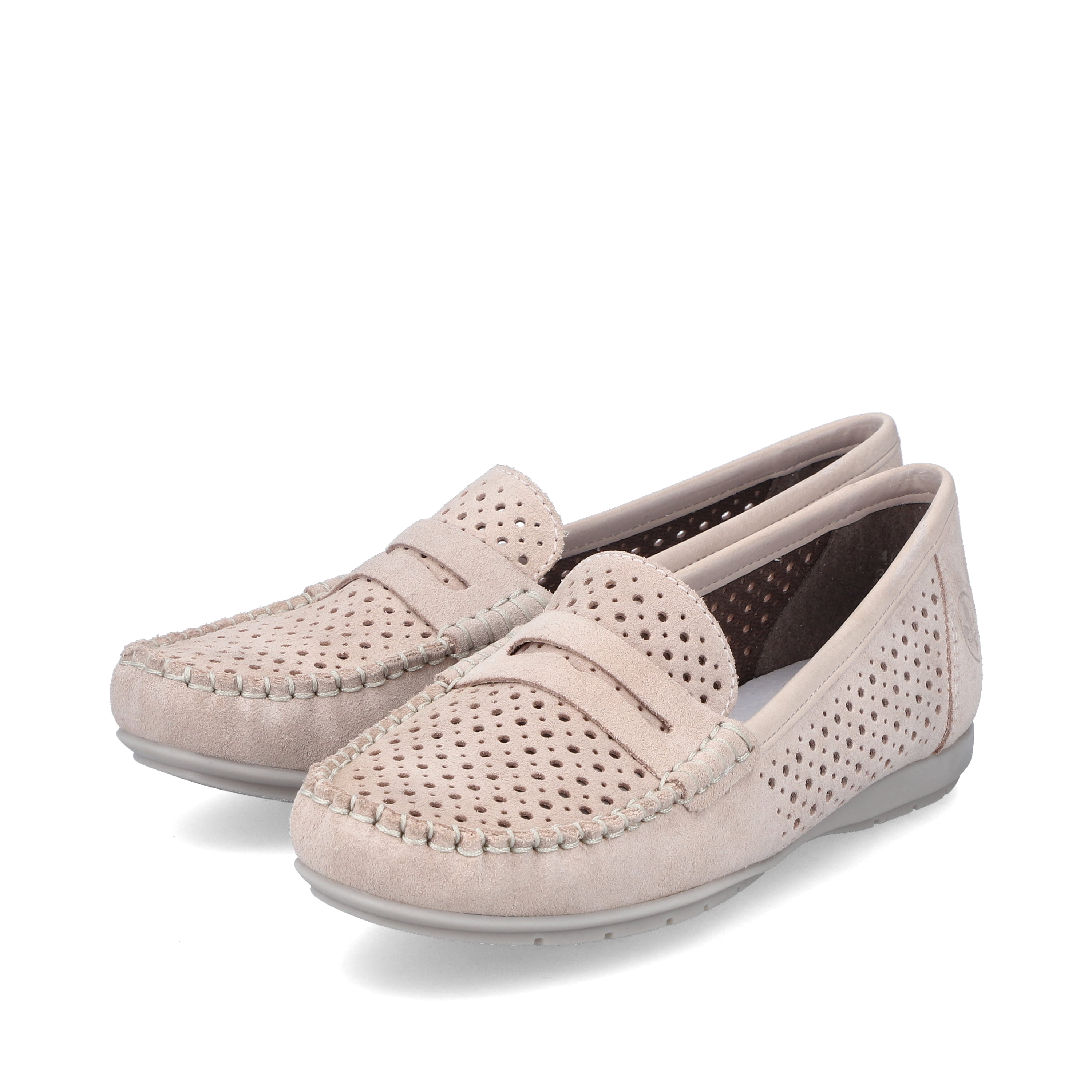 Rieker Damen Loafer zartrosa